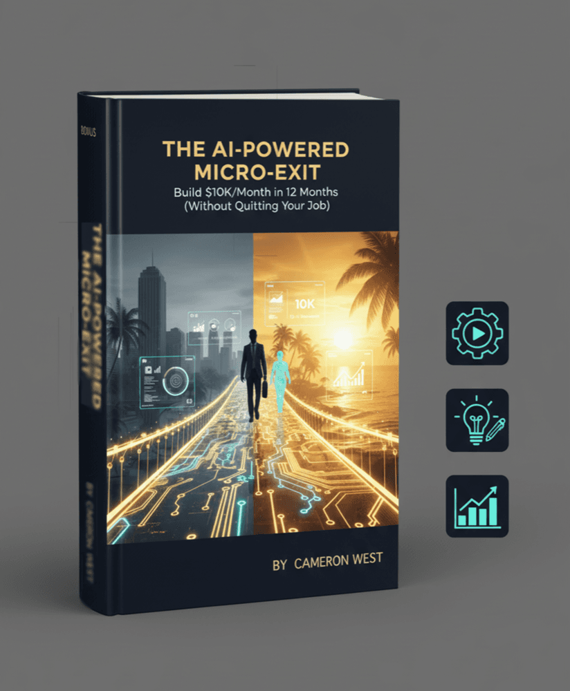 The AI-Powered Micro-Exit Book by Cameron West