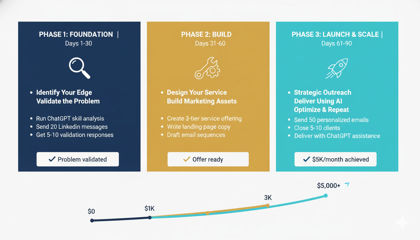 Three phases of the framework